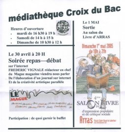 Salon du livre d'Arras, Le Mague y sera !!