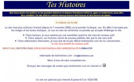 Un site érotique censuré pour son érotisme...