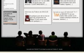 Nouveau look pour LE MAGUE TV