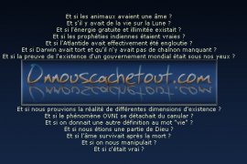 On nous cache tout, on nous cache tout