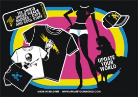 Les stars du moment portent la marque " Updateyourword"