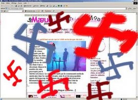 Le Mague, cette nuit, a été victime de terribles profanations et gribouillis !! 