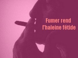 Fumer, ça sent pas bon de l'odeur !