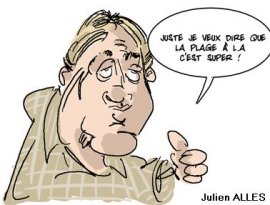 David Charvet : on a enfin trouvé l'inventeur du fil à couper le beurre