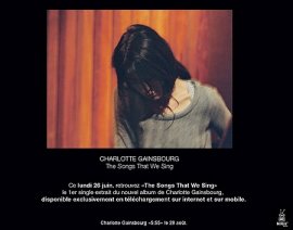 CHARLOTTE GAINSBOURG dans les bacs dès le 28 Août