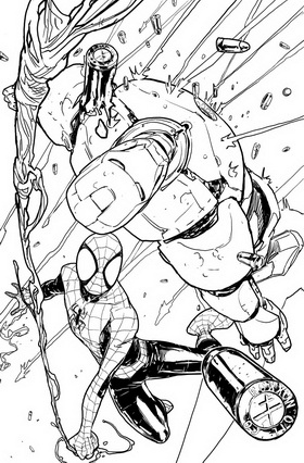 SARA PICHELLI : le charme d'une italienne tisse la toile de Spider-man.