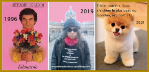 Edouardo, le chanteur de "Je t'aime le lundi", candidat à l'Académie française pour la 8ème fois. (élection 31 janvier 2019)