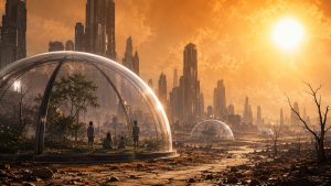 Réchauffement climatique : nos enfants vivront-ils demain dans des villes sous bulles ?