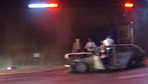 Un braquage déclenche un incendie sur l'A86