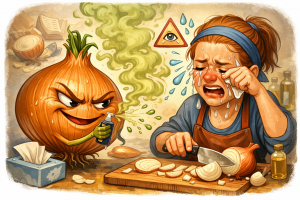 Pourquoi les oignons font-ils pleurer les gens ?