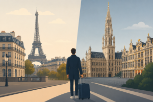 Pourquoi de plus en plus de Parisiens quittent Paris pour aller vivre à Bruxelles ?