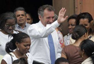 François Bayrou et le Pont aux Ânes