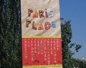 Paris Plage : Justine drague le long de la Seine