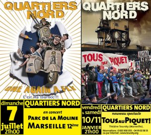 Interview de QUARTIERS NORD à l'occasion de la sortie de leur clip "Tombé du camion"