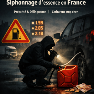 Essence volée, société sous tension, la France face à la flambée des siphonnages