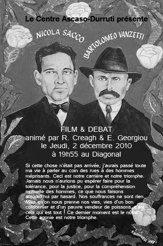 A voir et à revoir, le film « Sacco et Vanzetti »