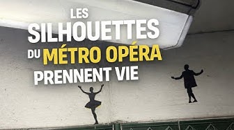 Lorsque les petites silhouettes du Métro Opéra de Paris s'animent