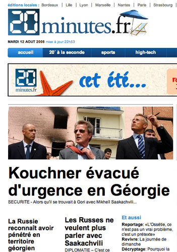 Un Journaliste en Grève raconte la Guerre des Chefs à <i>20 minutes</i>