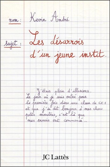 Kévin André, ex-jeune instit