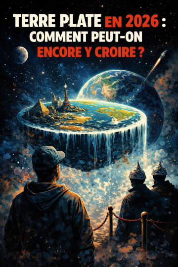 Terre plate en 2026 : comment peut-on encore y croire ?
