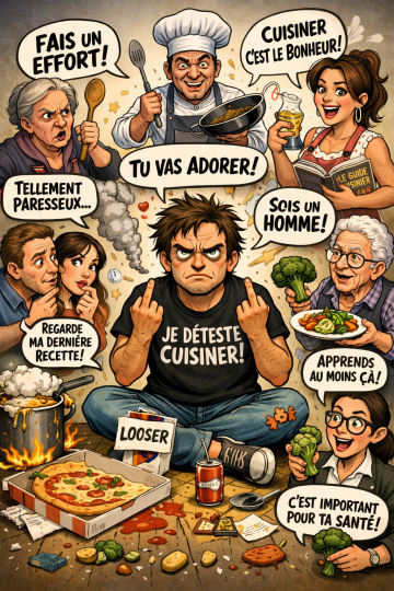 Je déteste cuisiner. Pourquoi notre société juge encore ceux qui n'aiment pas ça ?
