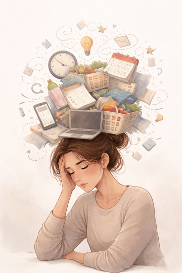 La charge mentale, ce poids invisible qui est devenu le mot-clé de notre époque