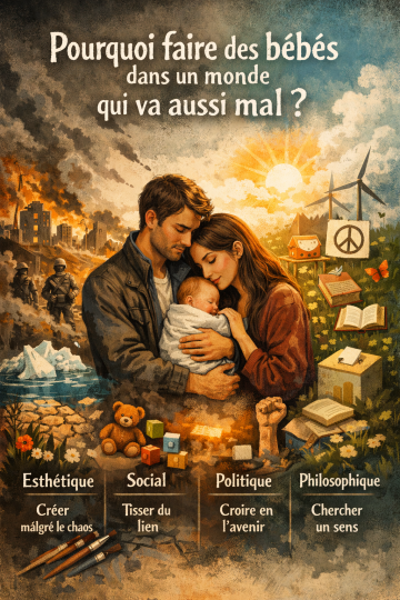 Pourquoi faire encore des bébés dans un monde qui va aussi mal ?