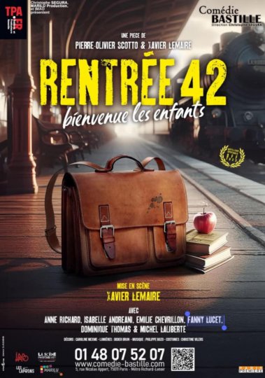 RENTRÉE 42, bienvenue les enfants à la Comédie Bastille