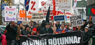 La révolution pacifique en Islande et la répression dont on ne parle jamais !