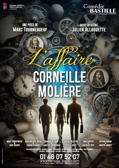 L'AFFAIRE CORNEILLE MOLIERE à la Comédie Bastille