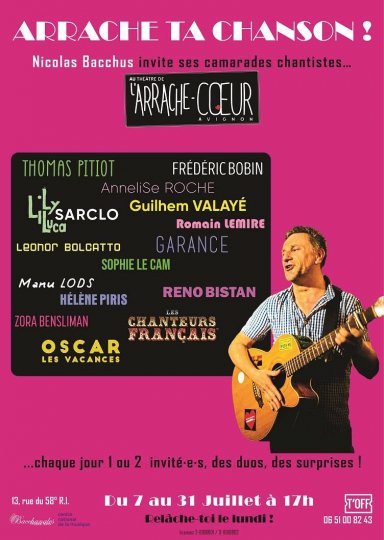 ARRACHE TA CHANSON 