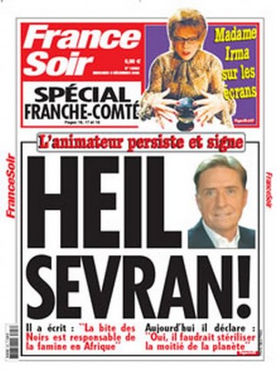 Pascal Sevran remercié par France Télévisions