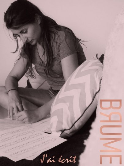 Brume « J'ai écrit »