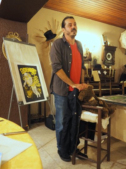 Retour sur le resto BD avec Victor Marco et son « Nous sommes Sportacus ! » 