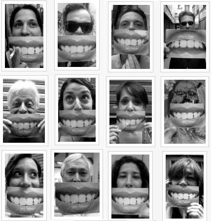 "100 smiles" redonne le sourire aux parisiens