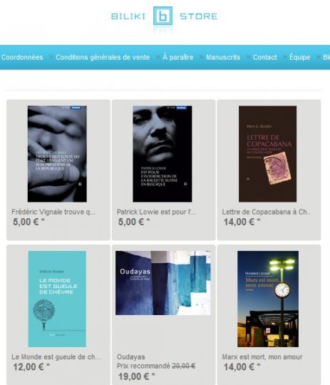 Le BilikiStore j'adore