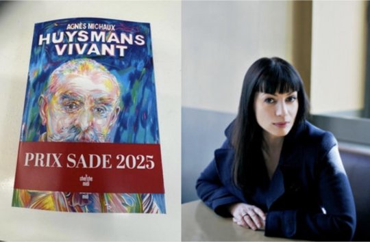 Goncourt de la Biographie Edmonde Charles-Roux : Huysmans vivant d'Agnès Michaux (Le Cherche Midi)