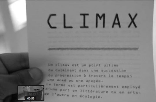 Exposition CLIMAX à l'Espace Beaurepaire