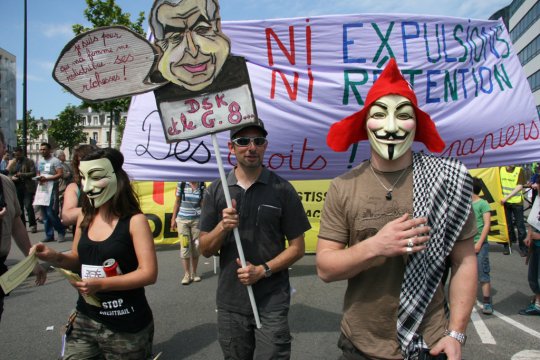 Réussite de l'anti-G8 du Havre. On continue !