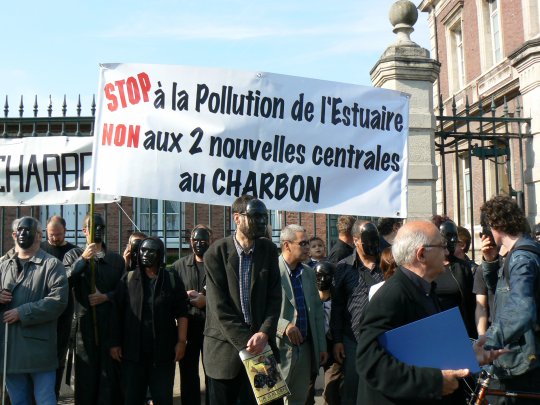 Le Havre. Non aux centrales au charbon