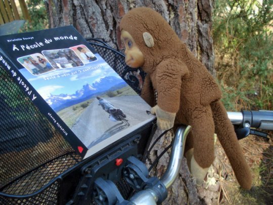 En vélo solo sur trois continents, Kristelle Savoye l'instit formidable !