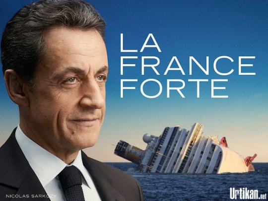 Le slogan de campagne de Nicolas Sarkozy moqué sur le Net