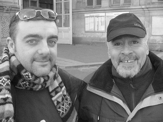 SUR LE TOURNAGE DE "L'EFFACÉ"... AVEC LES DEUX FRED !