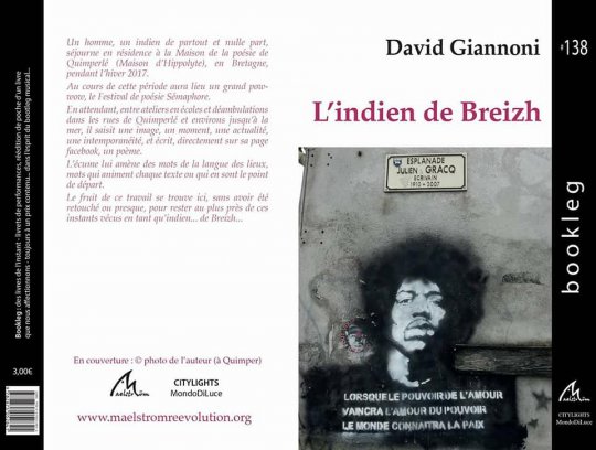 David Giannoni reçoit le 13e Prix Xavier Grall 