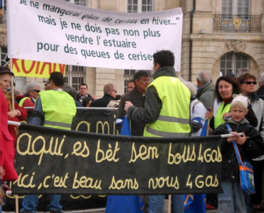  José Bové : "Le port méthanier, c'est pas bon pour les cerisiers en hiver"