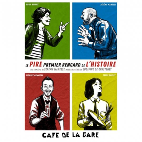 LE PIRE PREMIER RENCARD DE L'HISTOIRE au Café de la Gare 